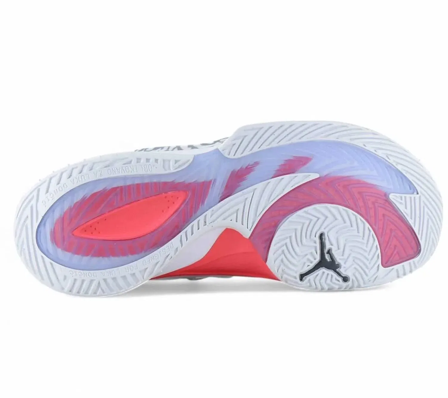 Nike Мужские кроссовки Luka 3 в бело-черно-красно-золотистом цвете Orbit — фото 3