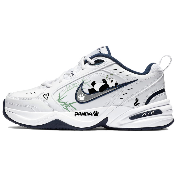 

Nike Эйр Монарх 4 Чанки Кроссовки Унисекс Лоу-топ Синий/Белый, цвет Blue White