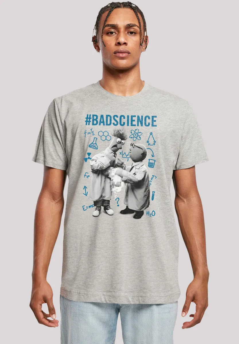 

Футболка F4NT4STIC "Disney Muppets #BadScience", премиум качество, серый