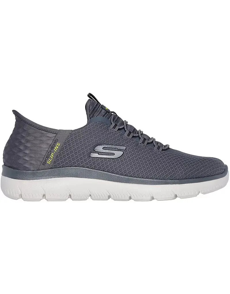 Skechers Slip-ins: Summits - обувь высокого класса в цвете "угольный"