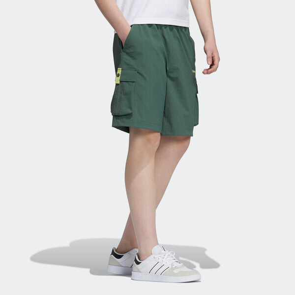 Шорты neo m sw wvn ut sh pocket sports short pant male green Adidas, зеленый — фото 4