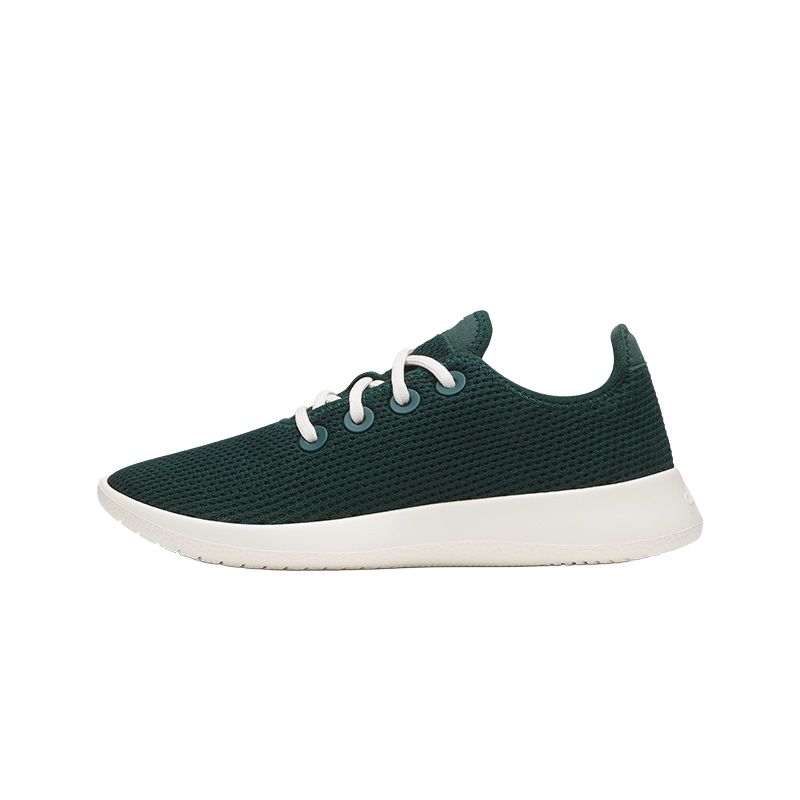 

Allbirds Кроссовки Tree Runner с низким верхом, устойчивые к истиранию, для повседневного использования, для городских пробежек, зеленые, мужские