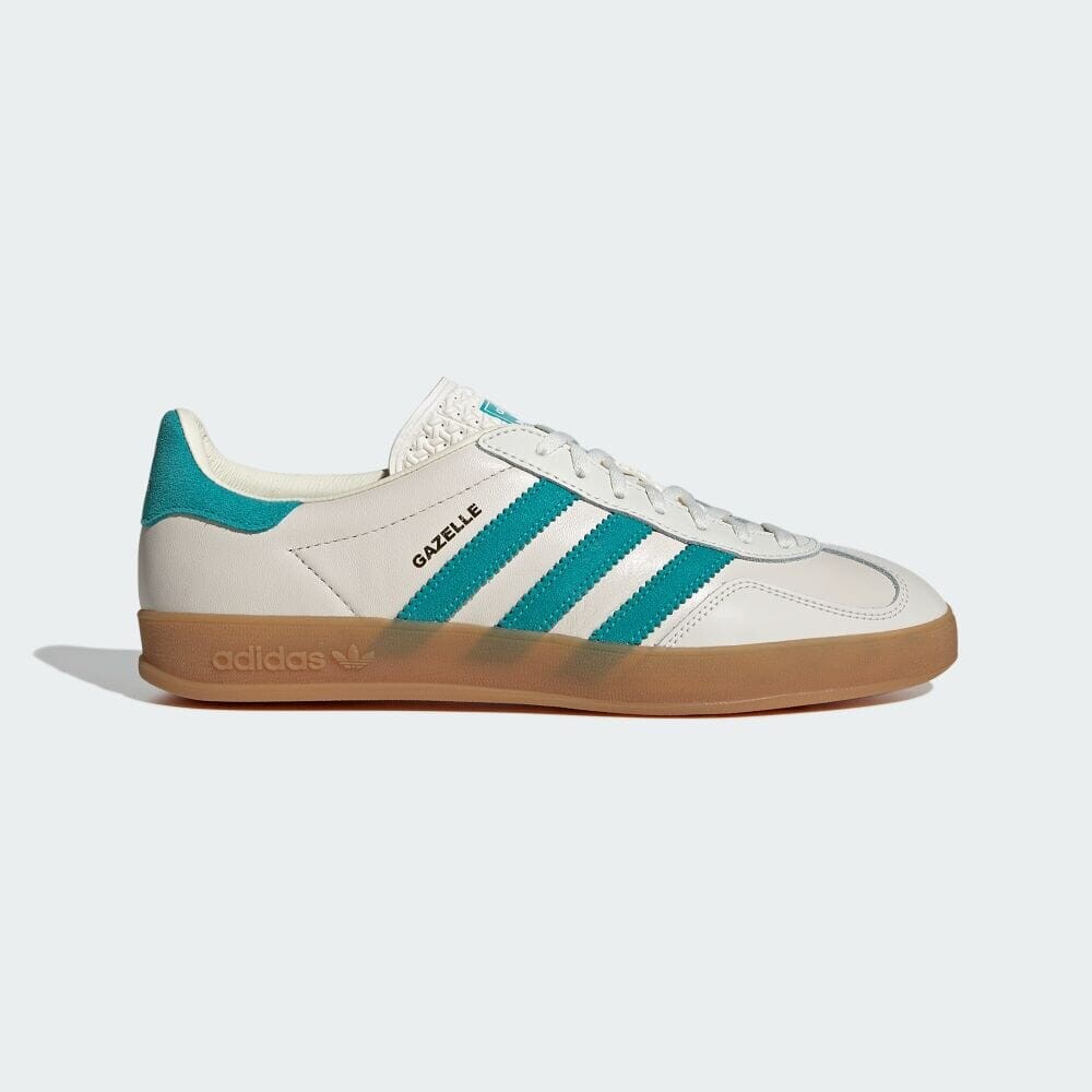 

Кроссовки Adidas GAZELLE INDOOR, цвет Chalk White/White/Gum