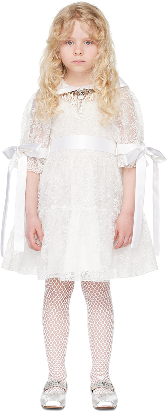 

SSENSE Эксклюзивное детское платье для девочек-цветочниц Chopova Lowena
