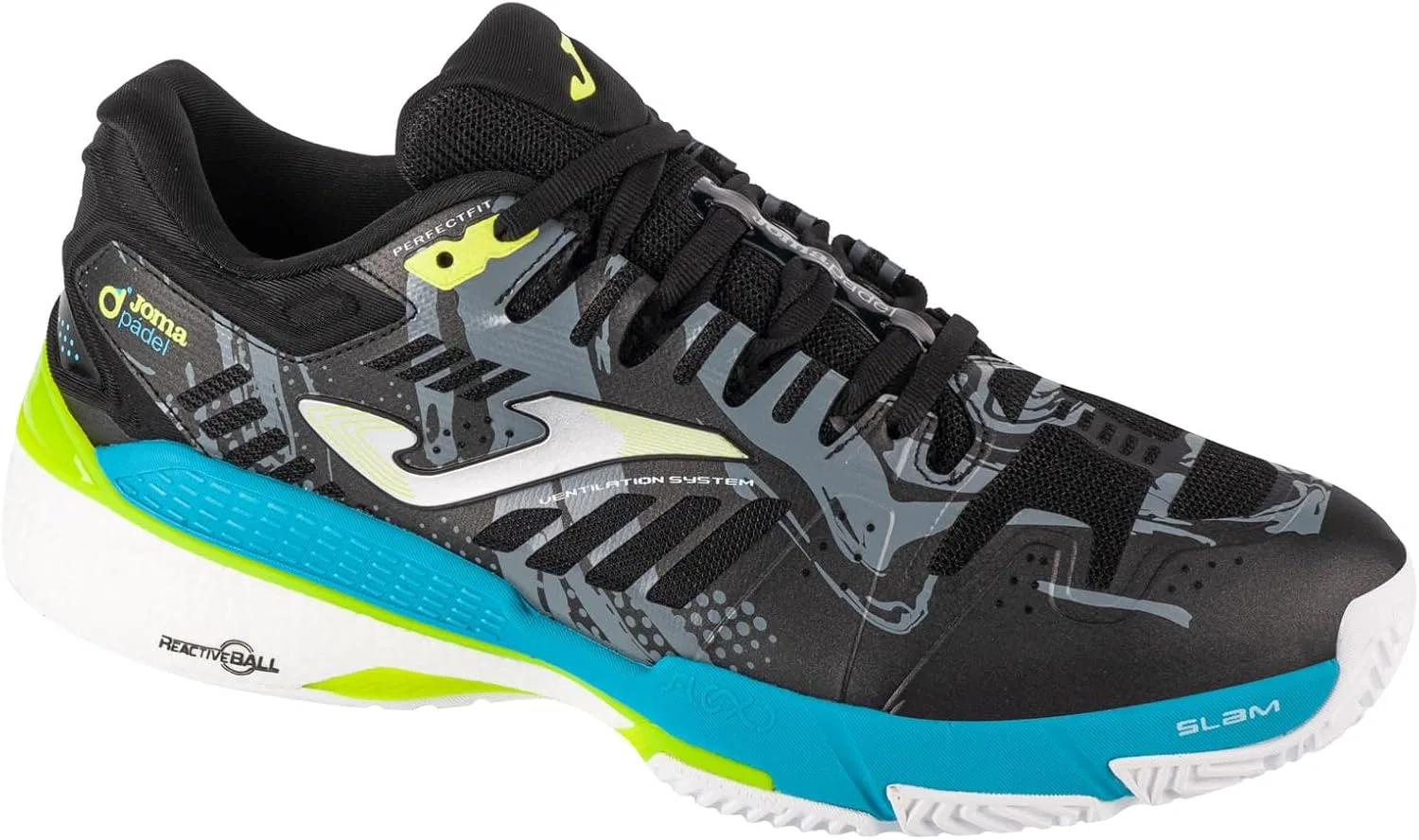 Кроссовки Joma Herren Tennis, Padel Shoes, Black
