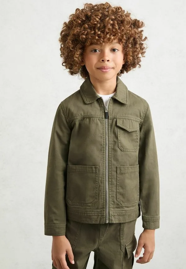 Летняя куртка nevis на молнии Reiss, Khaki — фото 2