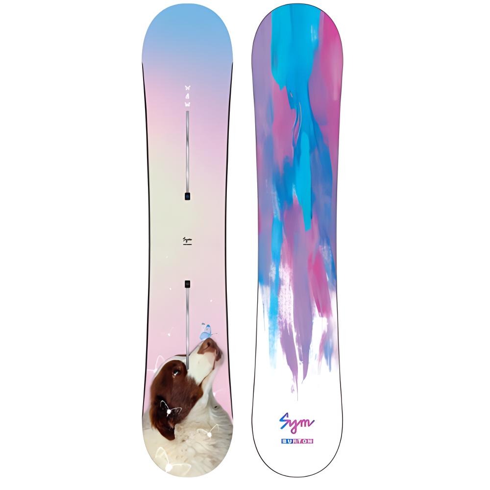 

Фристайл сноуборд Suyiming 24/25 blosyming camber BURTON, Розовый, Фристайл сноуборд Suyiming 24/25 blosyming camber BURTON