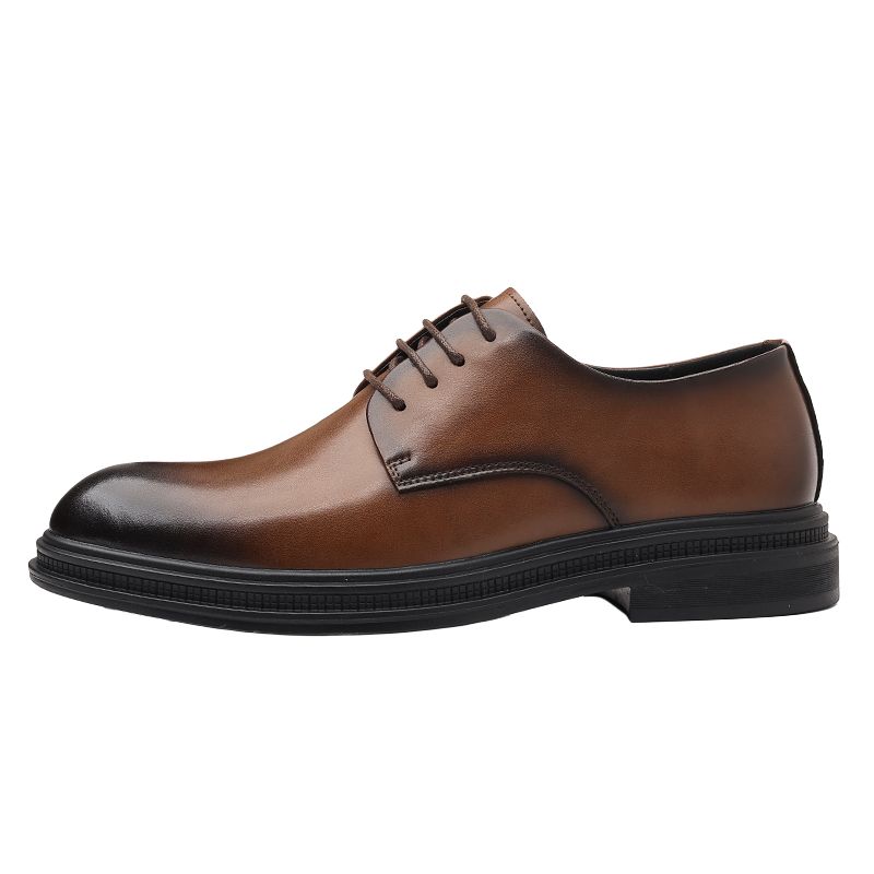 

POPULAR ROUSE PR Коричневые мужские туфли, цвет Brown