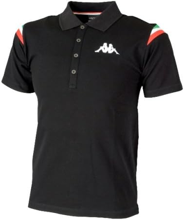 

Мужская рубашка-поло Kappa Golf GM46002 Handsode черного цвета