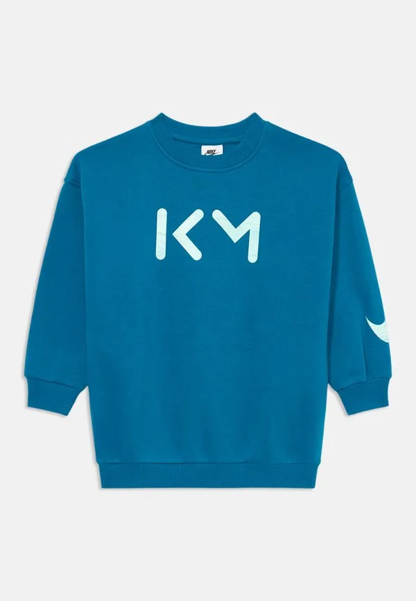 Толстовка kylian mbappe club crew Nike Performance, Green Abyss/Igloo