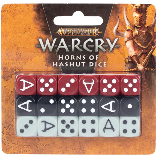 

Миниатюра Games Workshop Warcry: Horns of Hashut Dice (18)