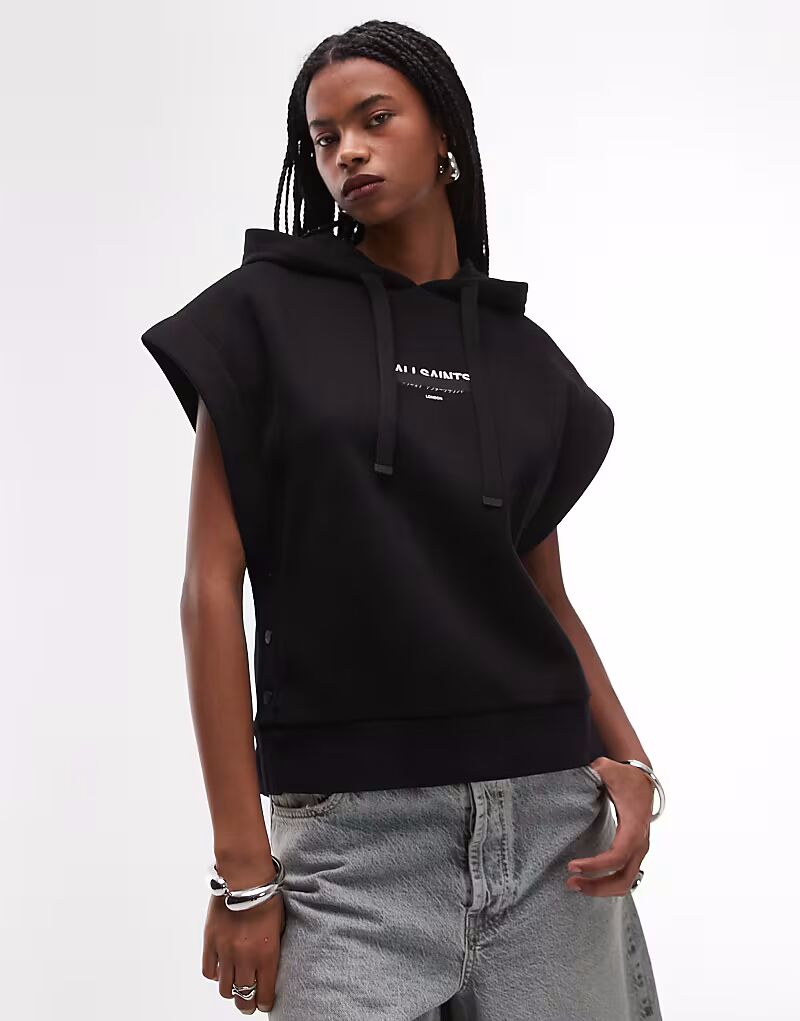 

Черная толстовка Allsaints sorri sl