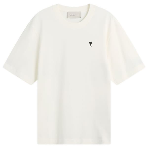 

Футболка свободного кроя с коротким рукавом ADC Ami Paris, Blanc Creme
