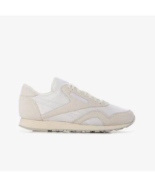 Мужские кроссовки Reebok Classic Nylon белые — фото 4