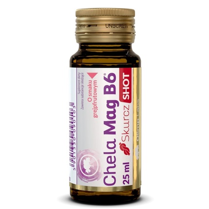 

Chela-Mag B6 Forte Shot Пищевая добавка Грейпфрут 25 мл Olimp Labs