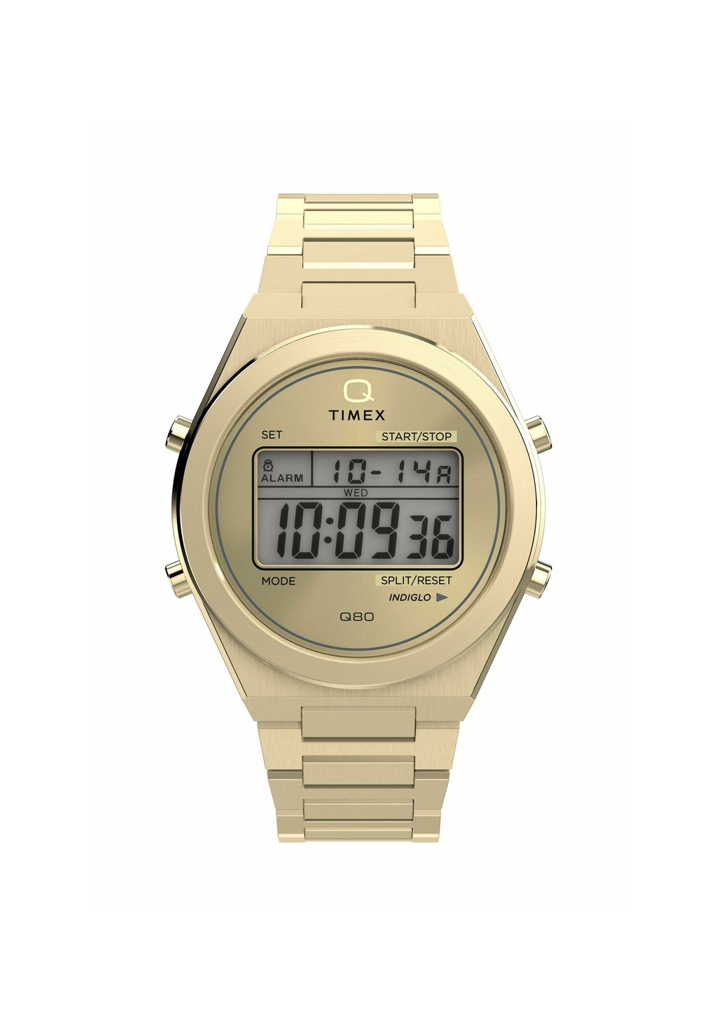 

Цифровые часы QUARTZ CONTINENTAL Timex, золотой