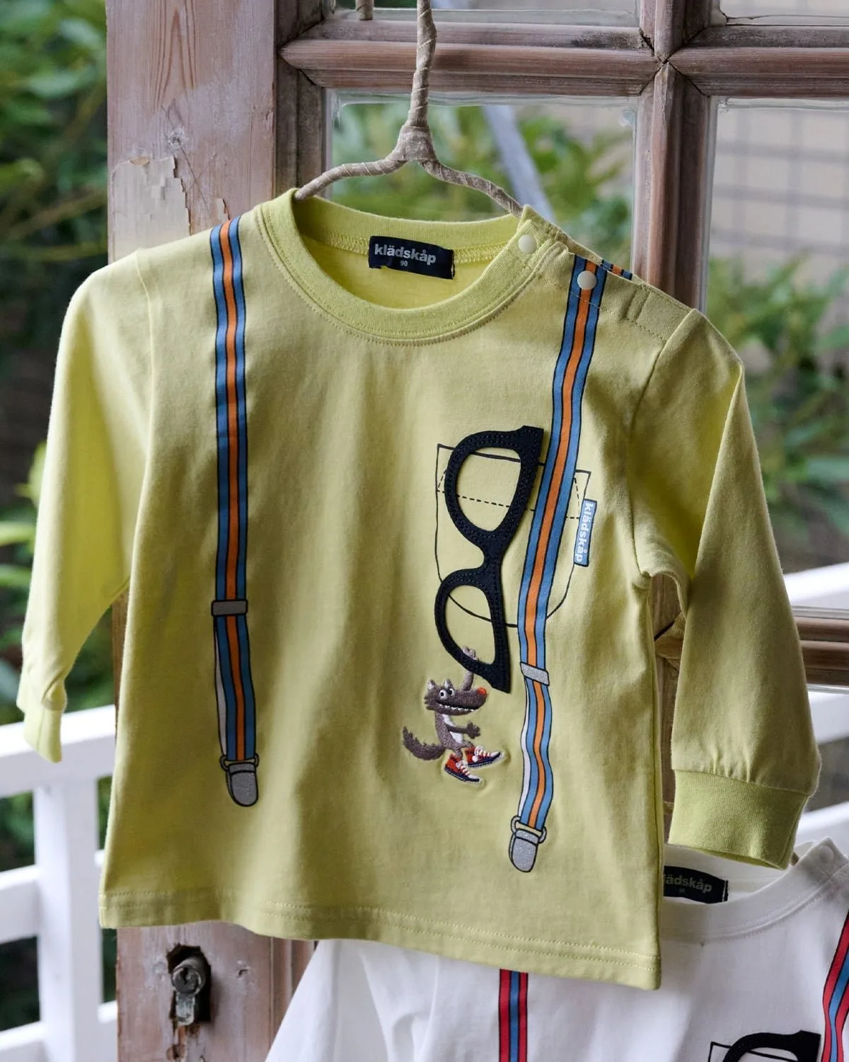 Футболка с длинными рукавами Suspender Tromp Kladskap, Light Green