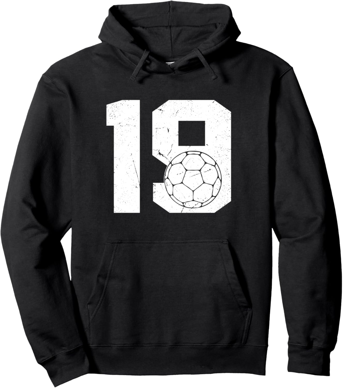 

Худи с надписью «19-летний гандболист, которому исполняется 19 лет» 19 Year Old Birthday Apparel Handball Boy B-Day, черный