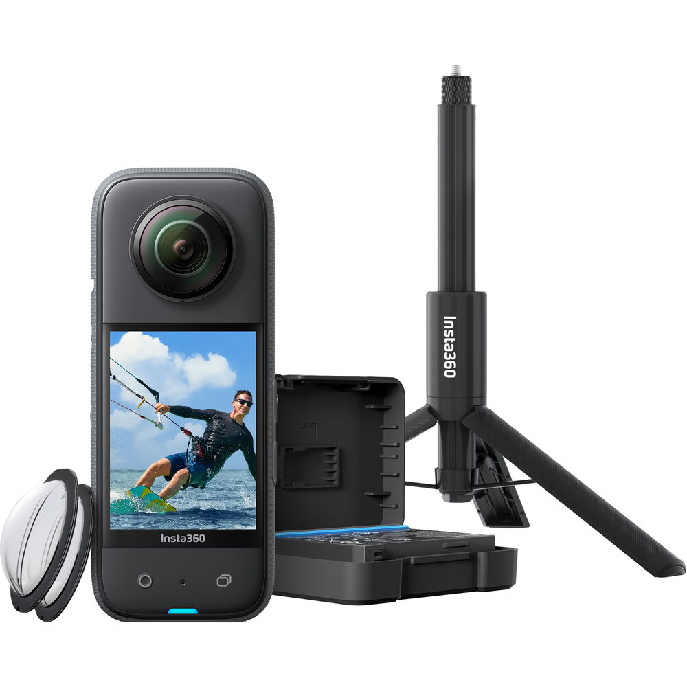 

Универсальный комплект аксессуаров для камеры Insta360 X3 360°