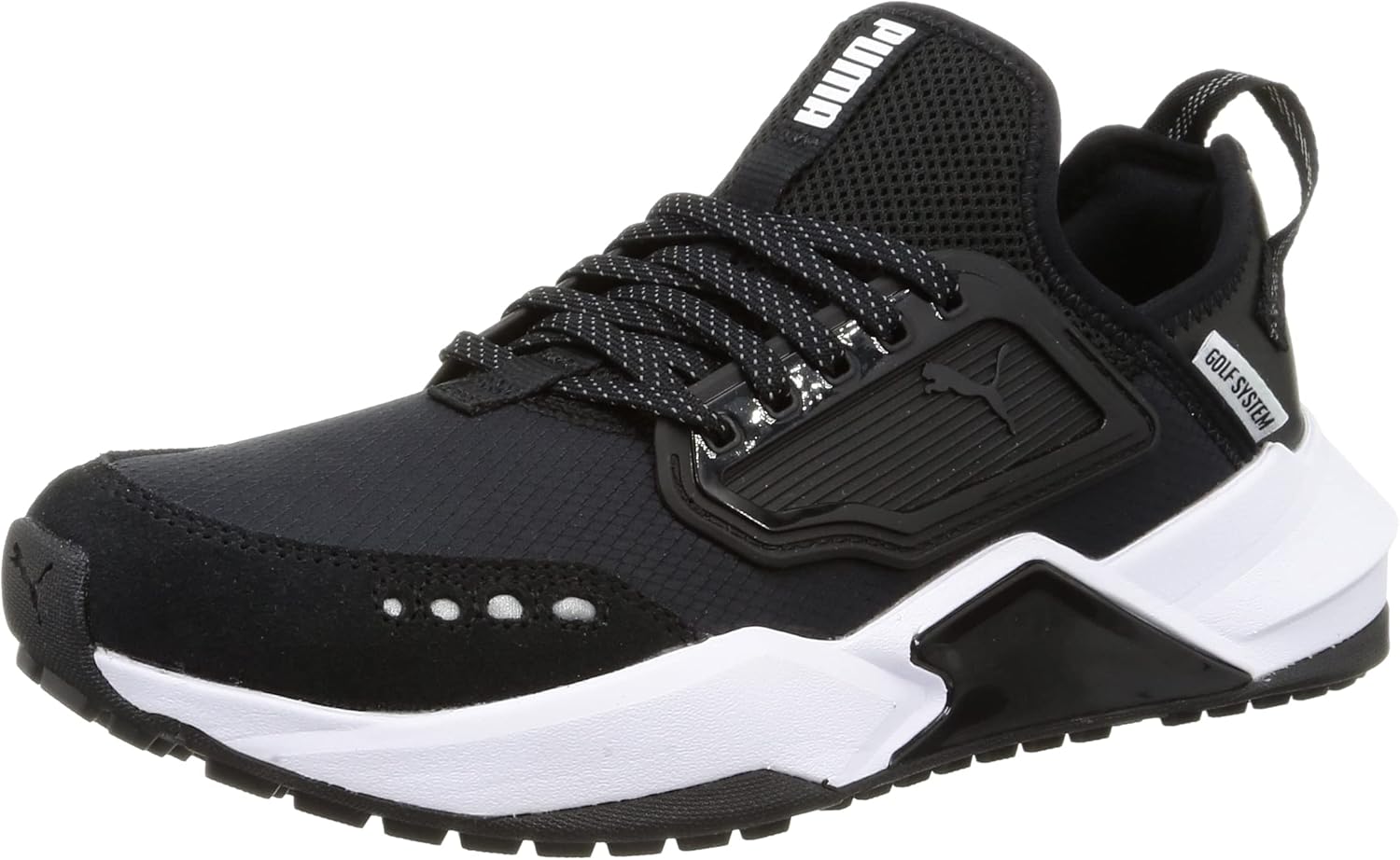 

Гольф обувь PUMA для взрослых унисекс, белый/черный