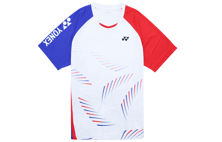 

YONEX Футболка мужская 011 White Crew Neck Moderate Straight Fit