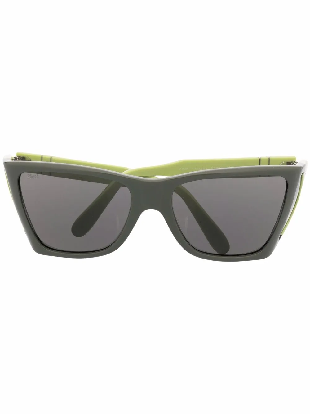 

Солнцезащитные очки в стиле колор-блок Persol, зеленый