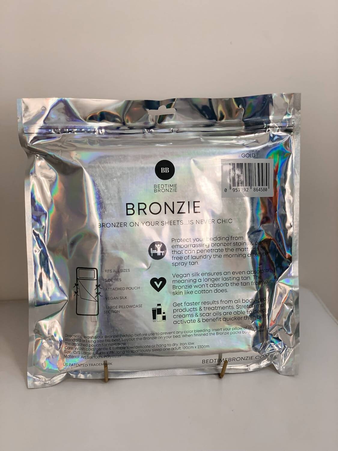 

Золотая простыня для самостоятельного сна Bedtime Bronzie, цвет Gold