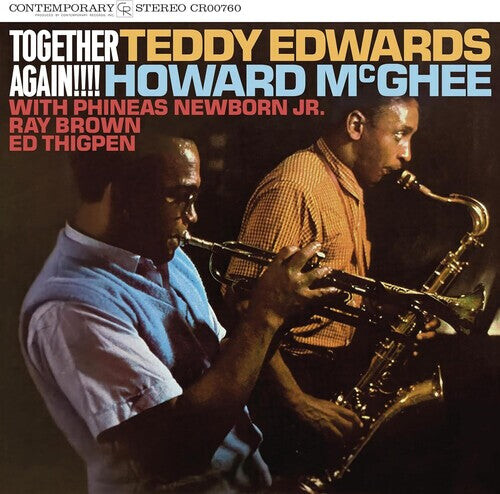 

Виниловая пластинка Edwards, Teddy / McGhee, Howard: Together Again!!!! (Contemporary Records Acoustic Sounds Series)