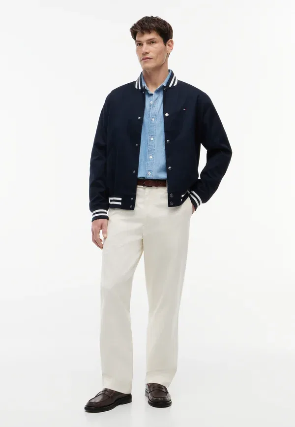 Брюки Tommy Hilfiger River Heritage, цвет слоновая кость — фото 2