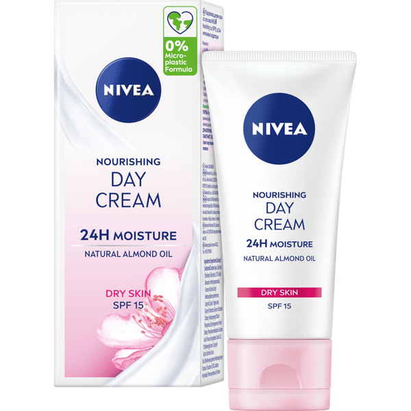 

Питательный крем для лица с spf15, 50 мл Nivea 24H nawilżenia