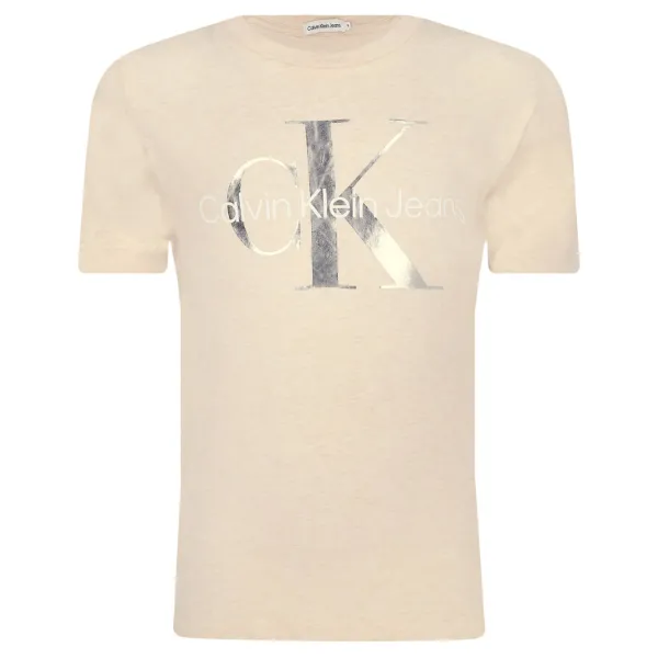 

Футболка стандартного кроя Calvin Klein, экрю
