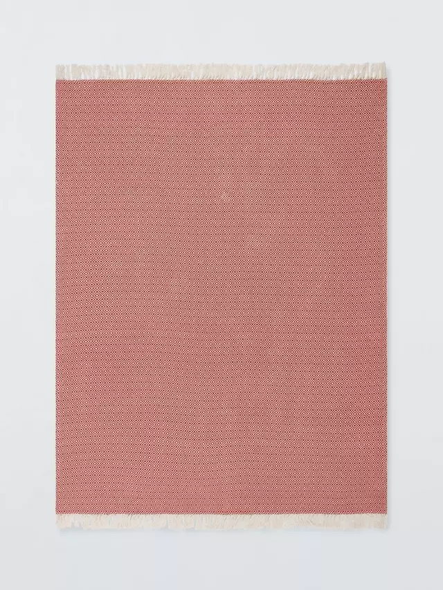 

Плед John Lewis Diamond Weave, цвет paprika