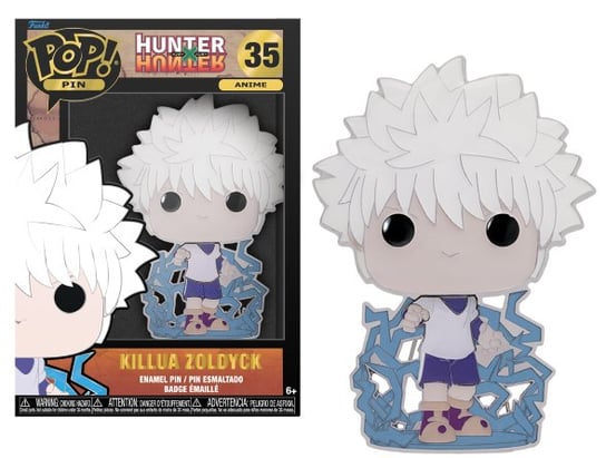 

Hunter x Hunter — большая эмалированная булавка № 35 — группа killua Chase Funko