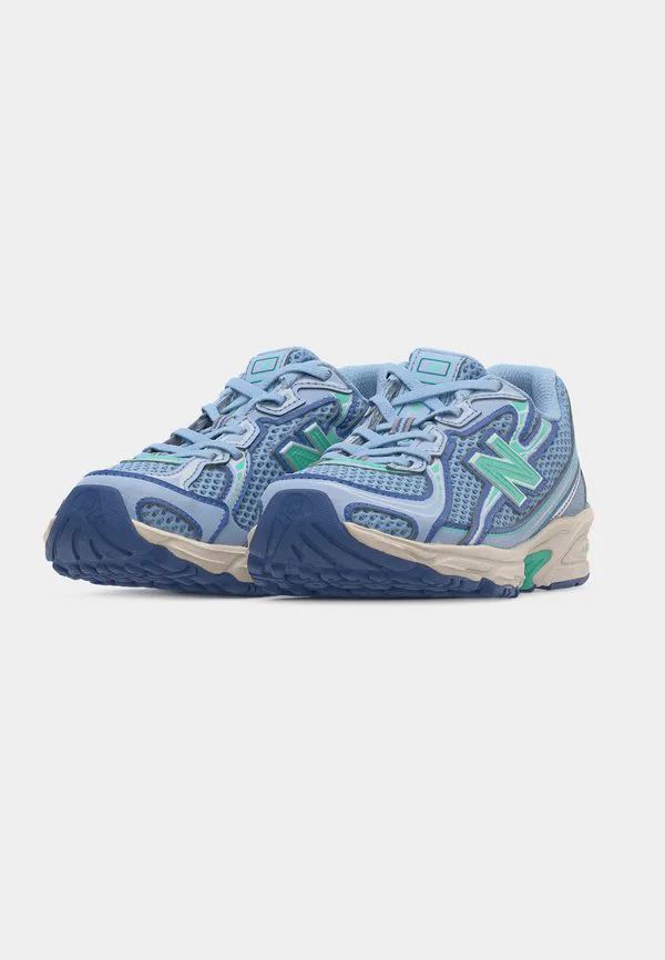 740 унисекс низкие кроссовки New Balance, Oxford Blue/Deep End — фото 3