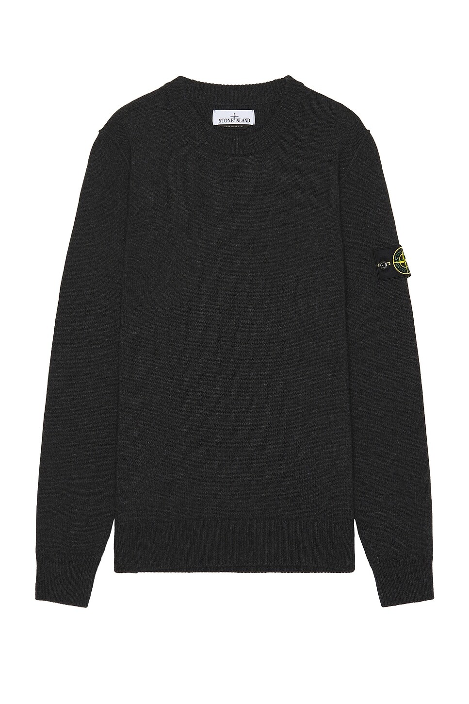 

Свитер с круглым вырезом Stone Island, цвет Melange Charcoal