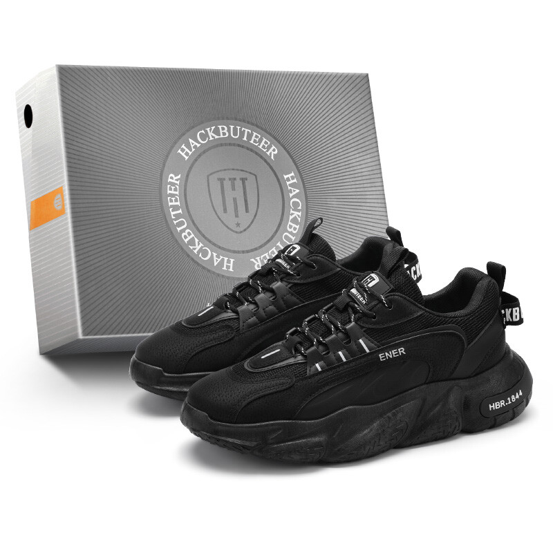 

Кроссовки HACKBUTEER Chunky Sneakers Unisex Low-top, серый