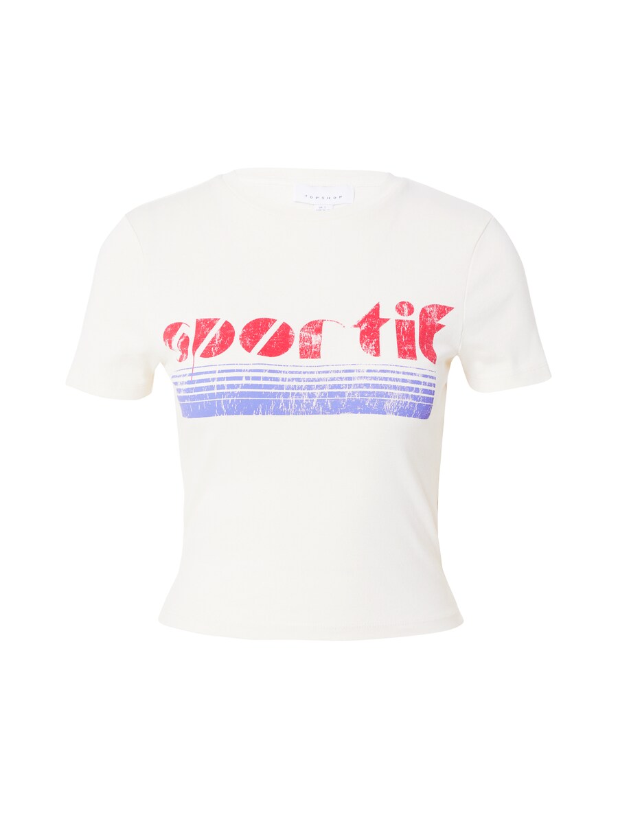 

Рубашка TOPSHOP Sportif, экрю