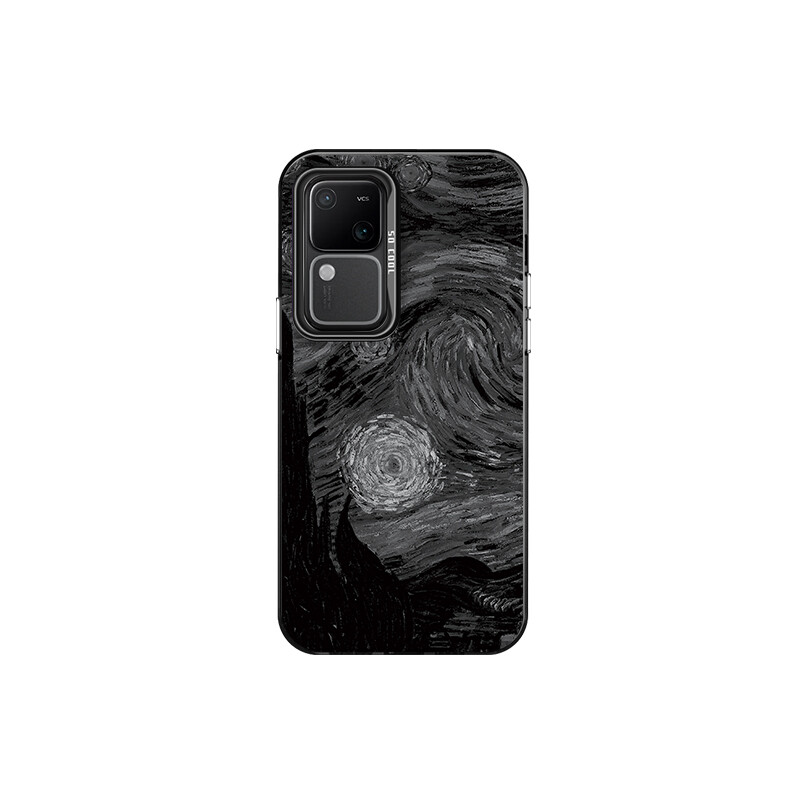 

Чехол для телефона с камнями Stones, Colored silver black - DWSTSCY164