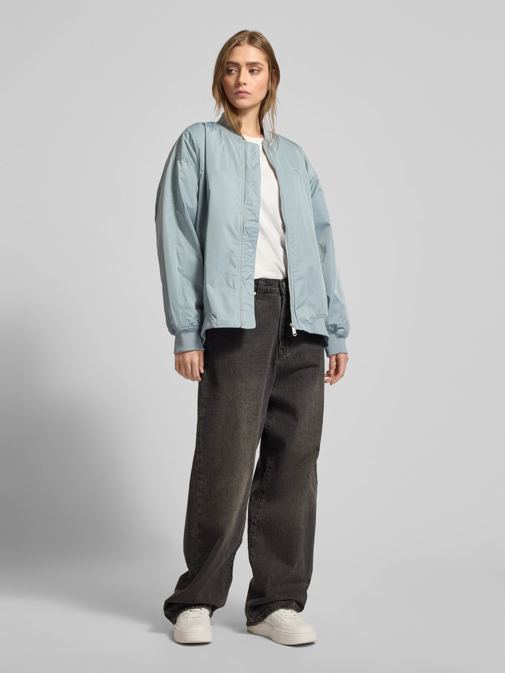 

Куртка-бомбер с вышитым логотипом Calvin Klein Jeans