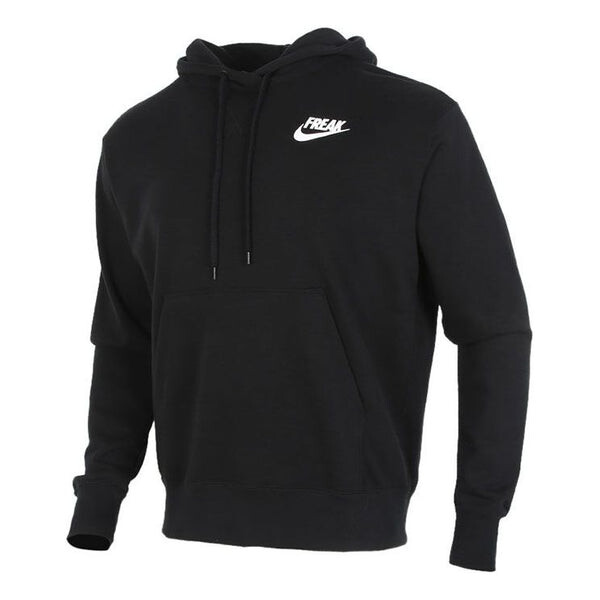 

Толстовка Nike Giannis Solid Color Pullover hooded Alphabet Black, черный