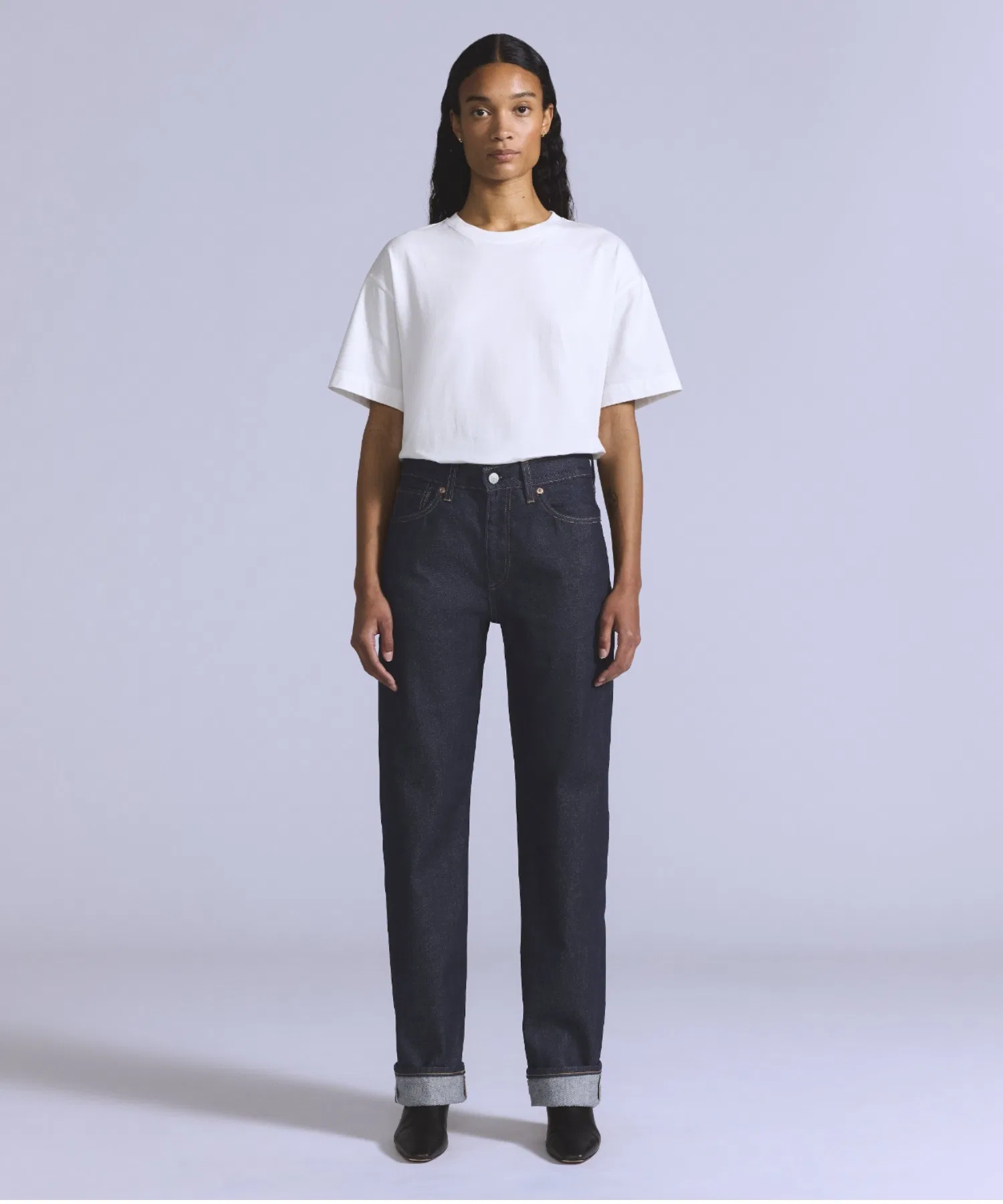 Джинсы Levi's BLUETAB™ Beau, темно-синие. — фото 2