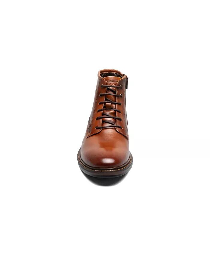 Мужские ботинки Forge на шнуровке с простым носком Florsheim, коричневый — фото 4