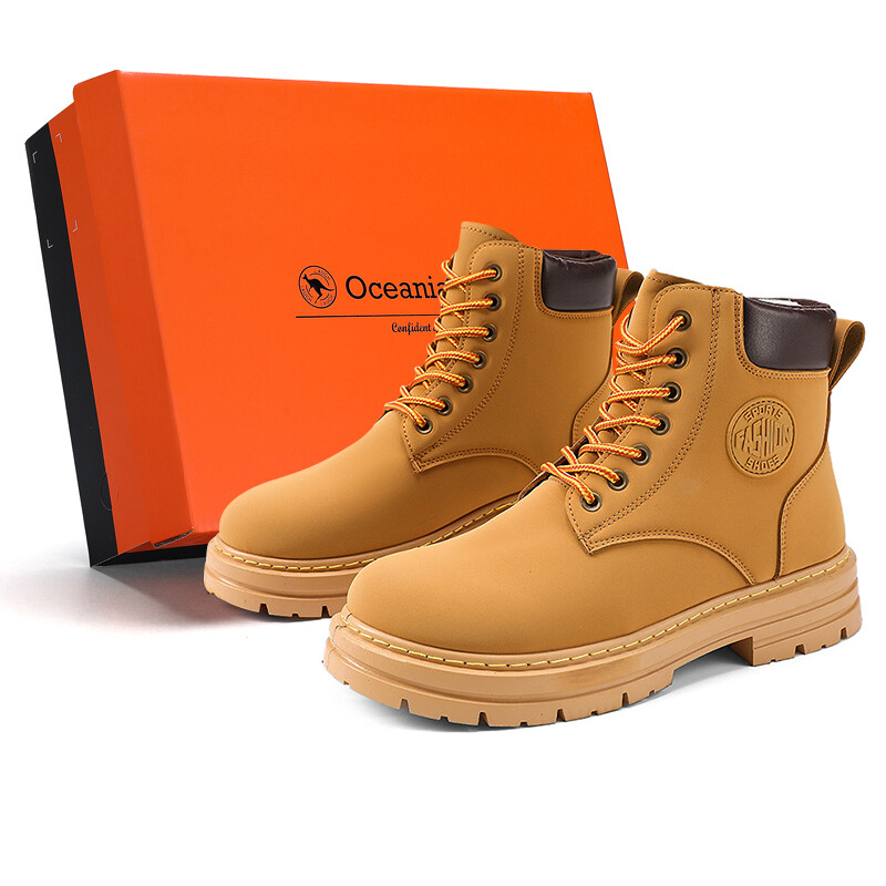 

Мужские ботинки Cahhrrn X Martin Boot Men Beige Oceania Roo