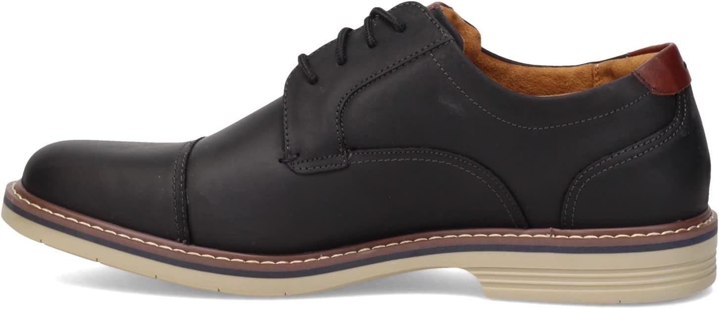 Мужские оксфорды Florsheim Norwalk с застежкой на носке, черный — фото 4