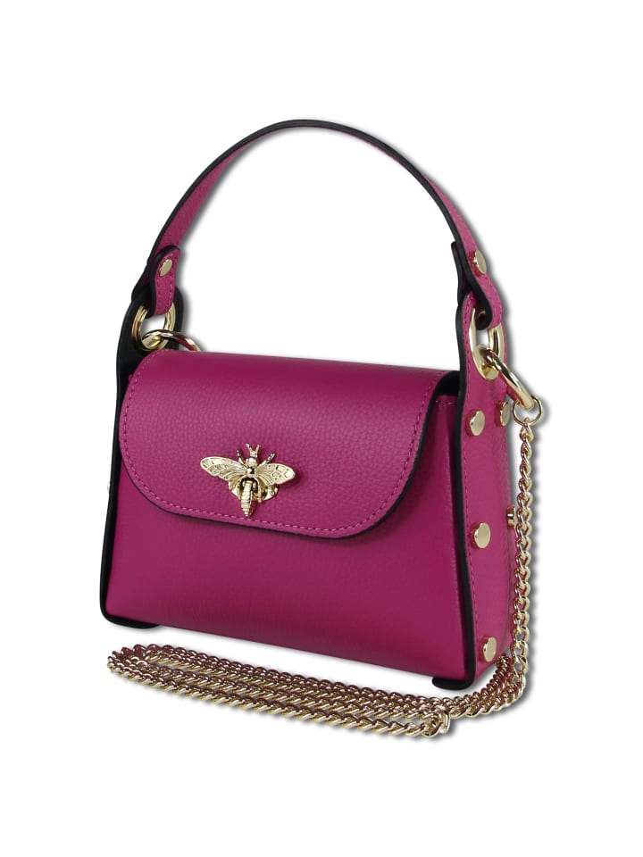 

Наплечная сумка Toscanto, цвет toscanto umhängetasche leder pink, fuchsia ca. 19cm, Розовый, Наплечная сумка Toscanto, цвет toscanto umhängetasche leder pink, fuchsia ca. 19cm