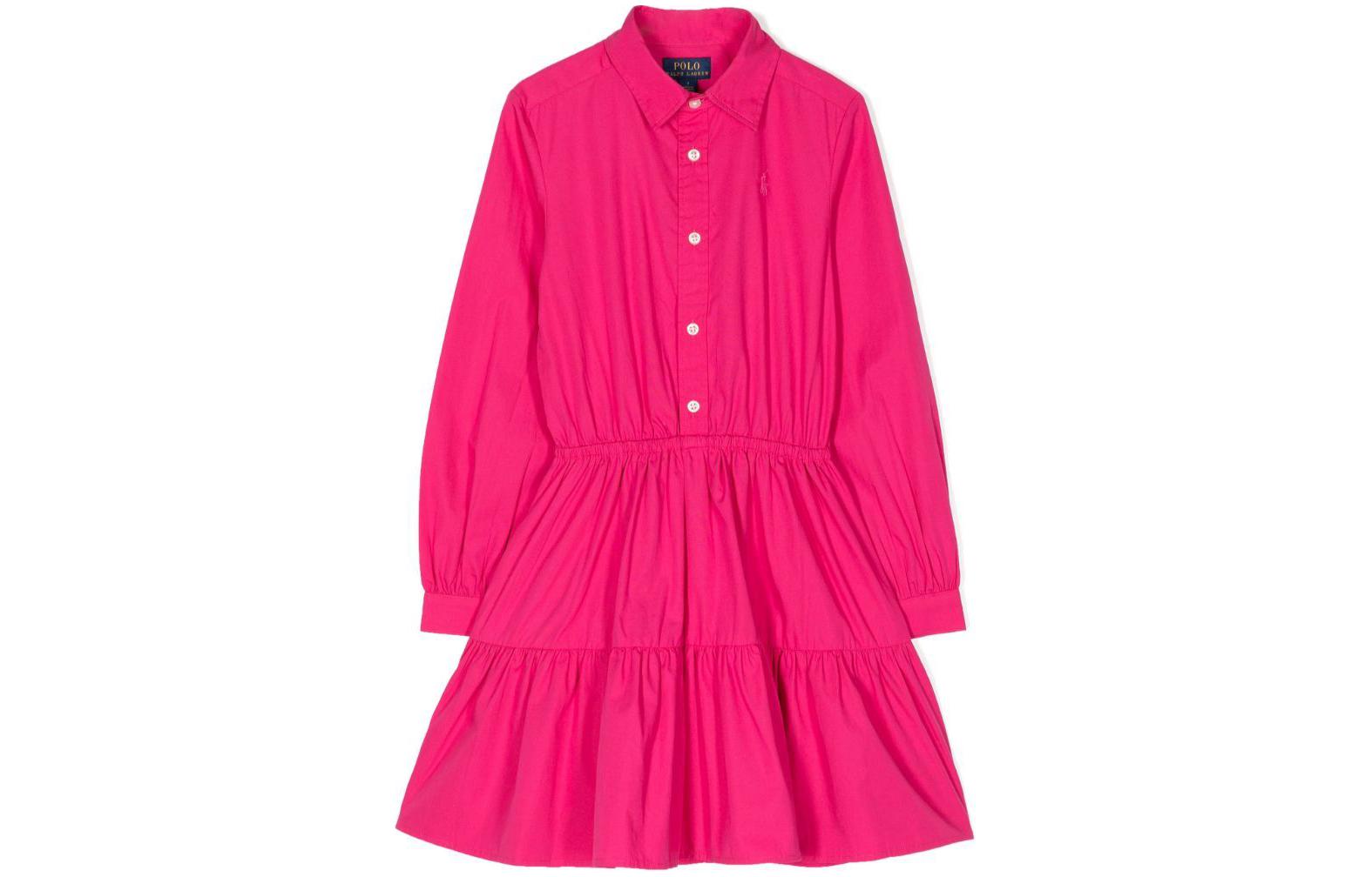 Polo Ralph Lauren Детское платье SS24 Red Kids'