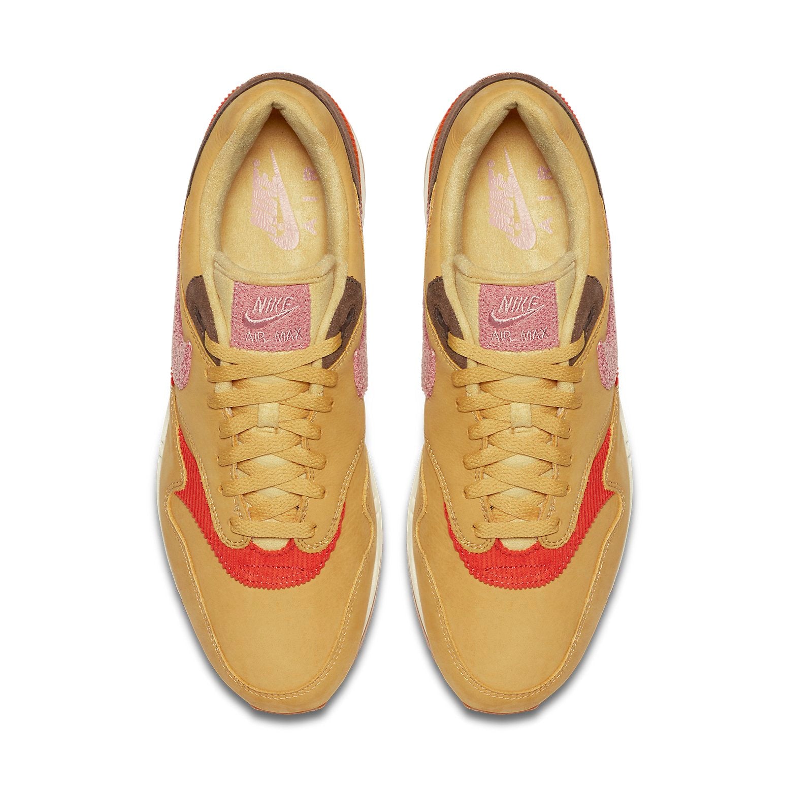 Кроссовки Nike Air Max 1 Premium 'Crepe Pack - Bacon' CD7861-700, желто-коричневый — фото 4