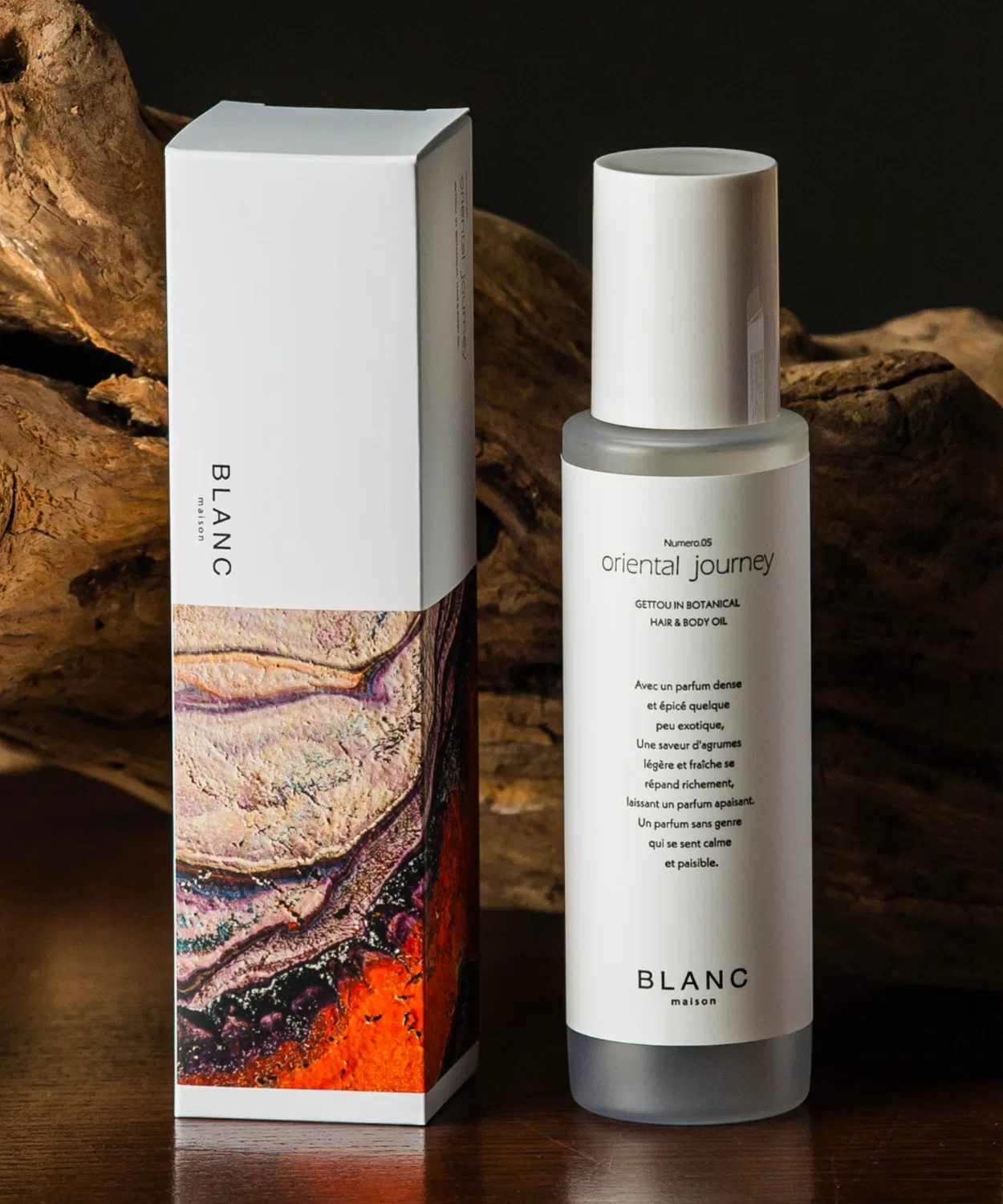 Масло для волос и тела Botanical Hair & Body Oil, тёмно-синий