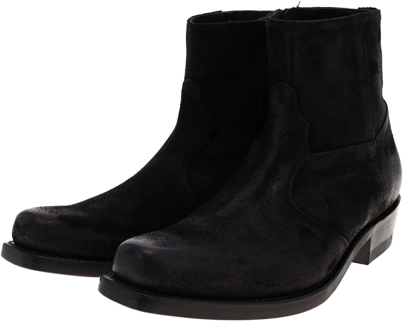 FB Fashion Boots Alvaro Мужские ковбойские ботинки, кожаные ботинки, ботинки в стиле вестерн, черные — фото 2