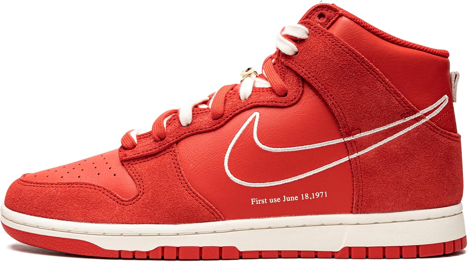 

Кроссовки Nike Dunk High First Use Sail мужские DH0960-001, University Red/Sail